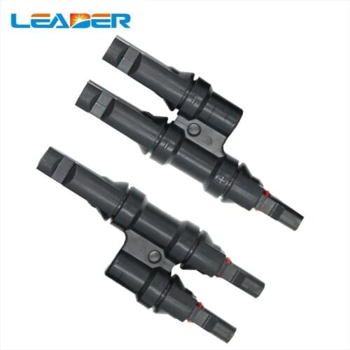 20 Pairs TUV IP67 Solar PV Solar T/Y Branch Connectors 2 to 1 Male Female Adapter For Photovoltaic System