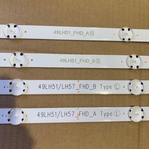 4A+4B/LOT original LED strip 49inch TV LG 49LH5100 49LH5700 SSC_49inch_FHD_A B LG INNOTEK 15.5Y 49"_FHD A/B LED_ARRAY 160314