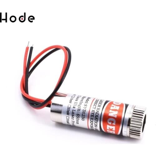 5mW Red Dot Adjustable Laser Module 650NM Focus Stripe Lens Laser Head M119