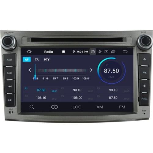 7" Android 10.0 OS Car DVD Multimedia Navigation GPS Radio System Player for Subaru Outback 2008-2013 & Subaru Legacy 2008-2013