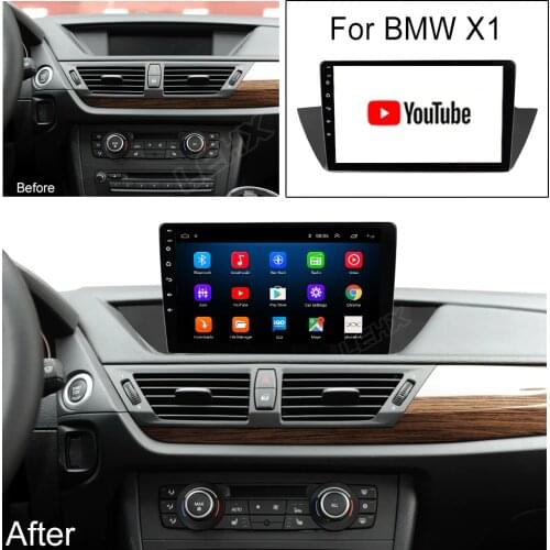 LEHX 10 Inch Android 9.0 2Din Radio For BMW X1 E84 2009~2015 iDrive Car Stereo Audio Multimedia Player GPS Navigation