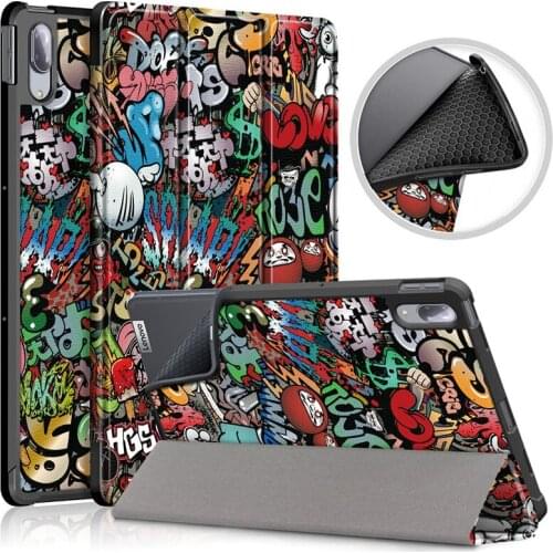 Cover For Lenovo Tab P11 Pro TB-J606F 11'' TB-J706F 11.5''Magnetic Smart Tablet Cover Ultra Slim Soft Back Case protective shell