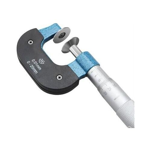 100-125mm and 175mm-200mm disk micrometer gear tooth micrometer Micrmetro Paper measuring pan head spiral micrometer