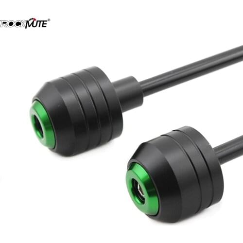 For Aprilia RSV1000 MILLE 2008 2009 2010 Front Rear Axle Fork Crash Sliders Motorcycle Wheel Falling Protector Pad