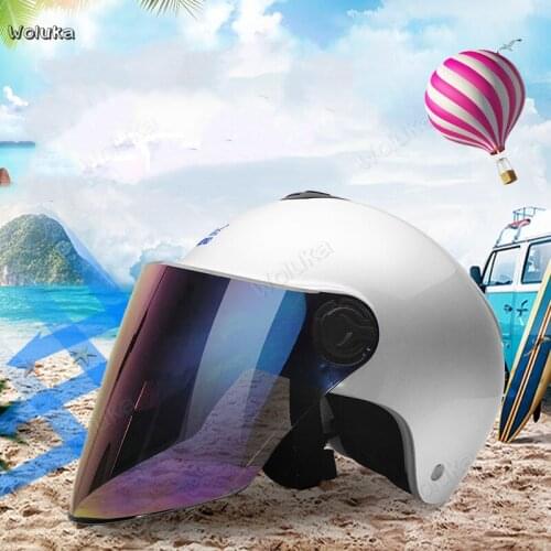 Electric motorcycle helmet 0603C summer unisex helmet sunscreen UV protection CD50 Q02