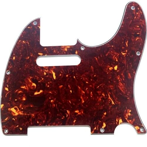 Guitar Pickguard Scratch Plate Fits TL Guitar Vintage Tortoise