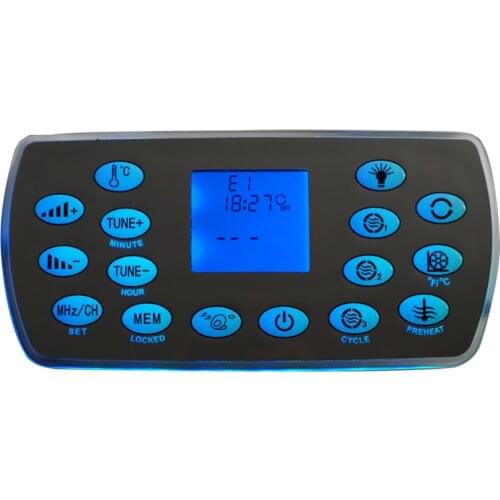 KL8-3 spa keypad , hot tub controller panel,Suitable for JAZZI,J&J,SERVE SPA,kingston,monalisa,mesda