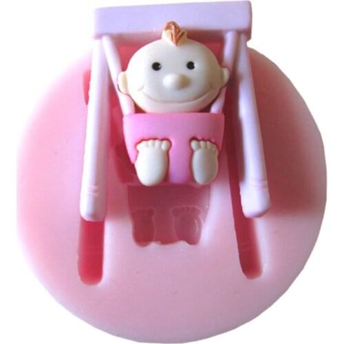 3D diy kitchen accessories Eco-Friendly fondant tools cake decorating tool silicon fondant mold silicone baking tools