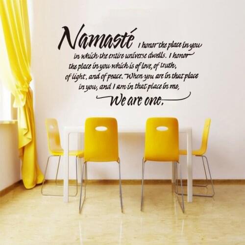 Wall Sticker Yoga Zen Vinyl Home Carving Removable Decal Art Wallpaper Original Fashion Simple Decorative Painting SZ-015