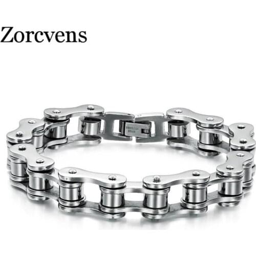 Modyle New arrival hot sale fashion vintage mens jewelry 316l titanium steel vintage Bike Bicycle Chain bracelet for men