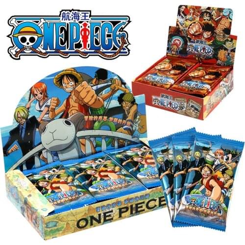 One Piece Anime Collection Animation Peripheral Character Collection Card Chopper Frankie Luffy UR SSR Paper Card Storage Toy