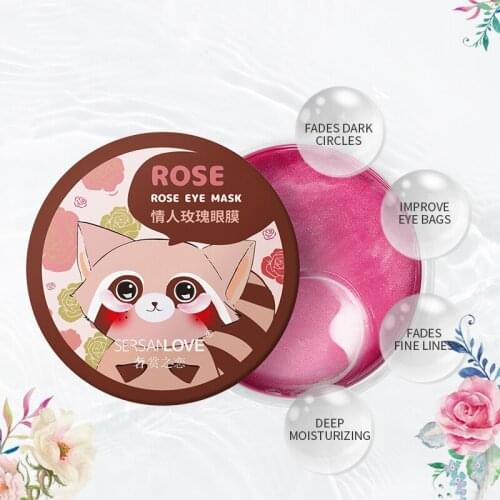 30pairs Crystal Collagen Eye Mask Patches Moisturizing Eye Patches Anti-Wrinkle Anti Aging Remove Dark Circles Eye Mask TSLM1