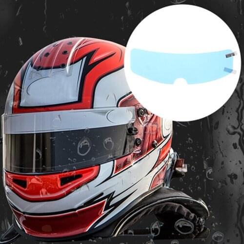 2Pcs Motorhelmet Film For K3 K4 AX8 Hjc Hd Mt LS2 Helmet Film Motorbike Anti-Fog Rainproof Clear Patch Film Waterproof