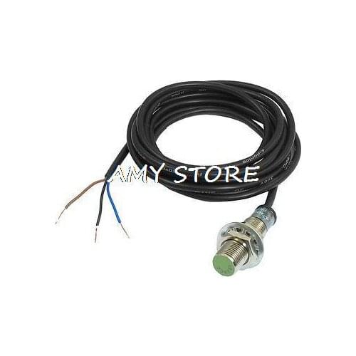 PR12-2DN DC 12-24V PNP NO 3-Wires 8mm Inductive Proximity Sensor Approach Switch