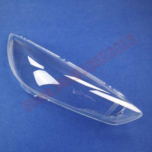Car Transparent Front Headlight Cover 2015-2017 Lens Glass Lampshade Bright Head Light Caps Lamp Shell For Ford Focus