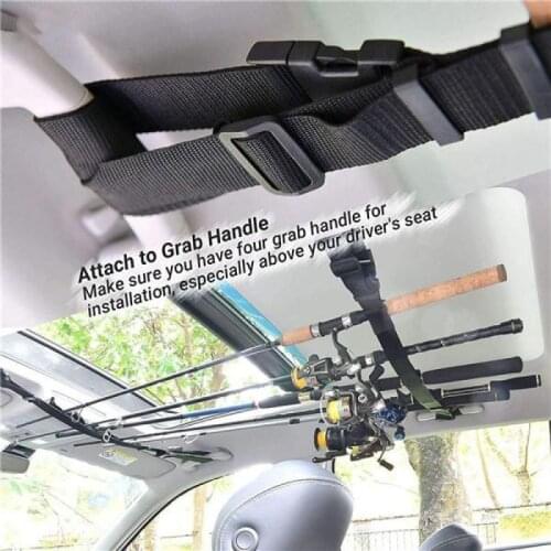Adjustable Car Fishing Rod Holder Fishing Rod Fixer Fishing Accessory