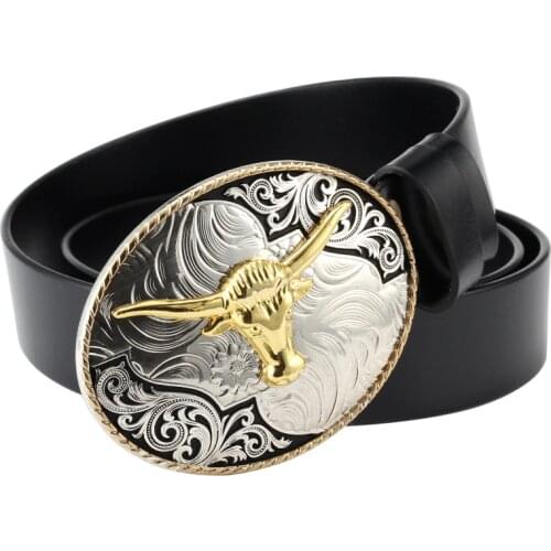 Gold animal belt buckle big The western style buckle