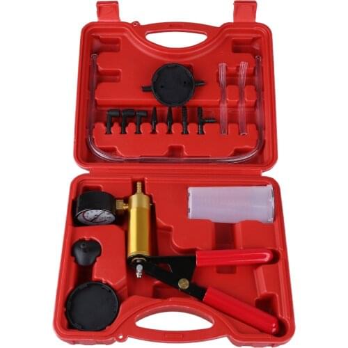 Hand Held Brake Bleeder Tester Set Bleed Kit Vacuum Pump Car Motorbike Bleeding Car Accessories