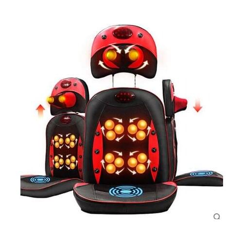 Cervical vertebra massage device neck massage pad household multifunctional pillow full-body massage cushion