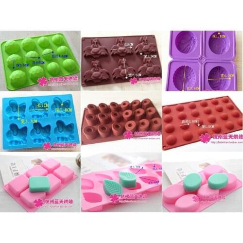 Silicone cake moulds chocalate series baking tools molds 1pcs kitchen tools kitchen tools