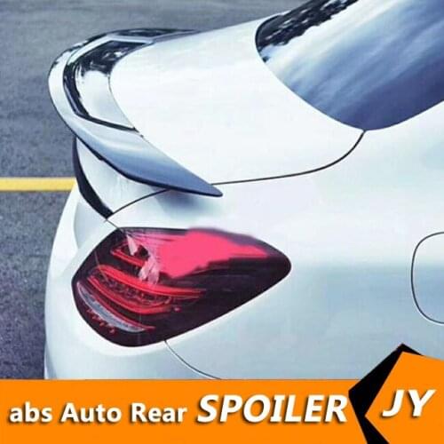 For Mercedes Benz W117 CLA Spoiler 2015-2018 CLA200 220 260 spoiler High Quality Car Rear Wing Color Rear Spoiler