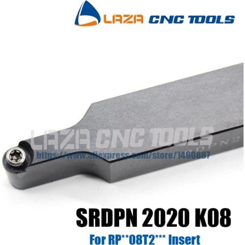 SRDPN2020K08 Indexable External turning tool holder,arc-shaped tips Turning Cutter,SRDPN CNC Lathe Cutting tool Holder ball tool