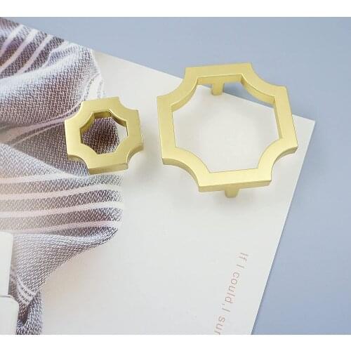 1.25'' 2.5'' Kitchen Cabinet Pulls Handles Knob Door Handle Brushed Gold Brass Cupboard Handle Dresser Handle Knobs Drawer Pulls