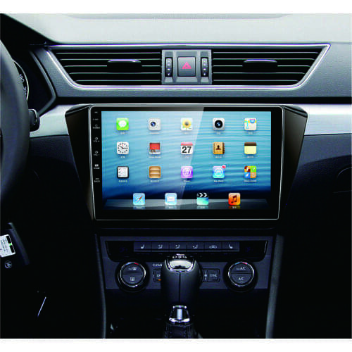 10.1 Inch Car Fascia For Skoda Superb Fascias Audio Fitting Adaptor Panel Frame Car DVD Frame Dashboard