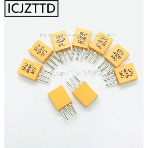 50PCS SFU455B 455B 455E DIP-3 SFU455 455KHZ DIP3 SFU465B 465KHZ SFU465 465B