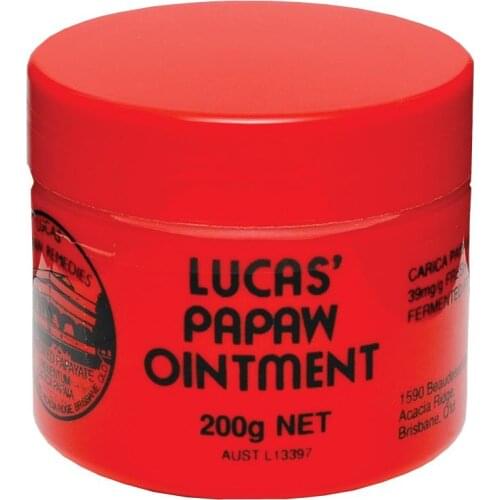 Australia Lucas PAPAW Soothing Ointment Eczema Diaper Barrier Nappy Rash Body Cream Lotion Wound Papaya Feet Minor Burn Cuticles