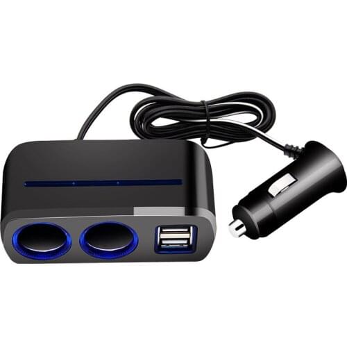 Automotive supplies shunwei two hole dual USB car charger 80W 3A one minute two sd-1928a
