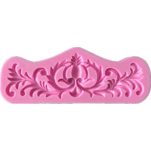 DIY Figure Flower Vine Silicone Lace Mold Fondant Cake Chocolate Mould Baking Molds Sugarcraft Cake Decorating Tools H391