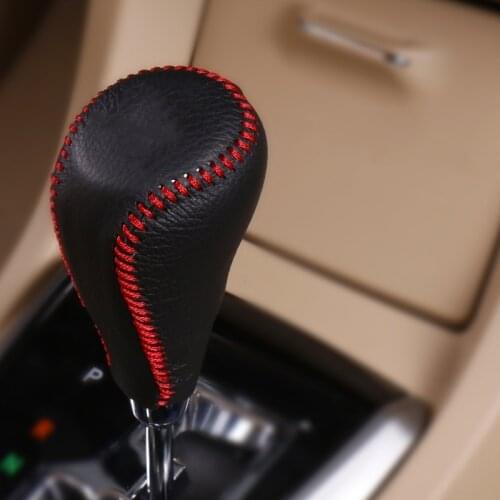 For toyota corolla 2014-2018 Leather Center Console Gear Shift decorative Sleeve Handbrake Protective Sleeve Auto Accessories