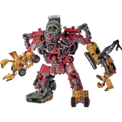Aoyi Transformation 8 In 1 Devastator Overload Roaring Rampage Scrapper Hook Bulldozer Action FIgure Robot Model Toys Gifts