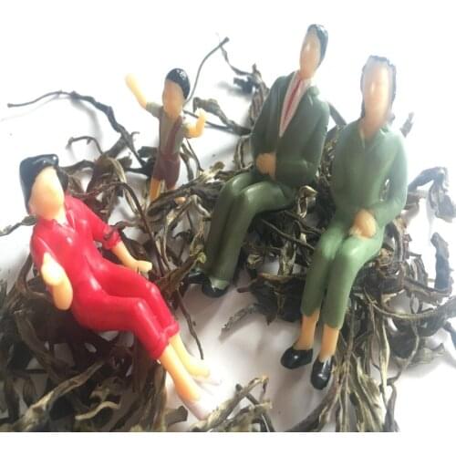 1:25 Scale Sitting Figure Architectural Building Materials Plastic People Passengers For Ho Train Layout