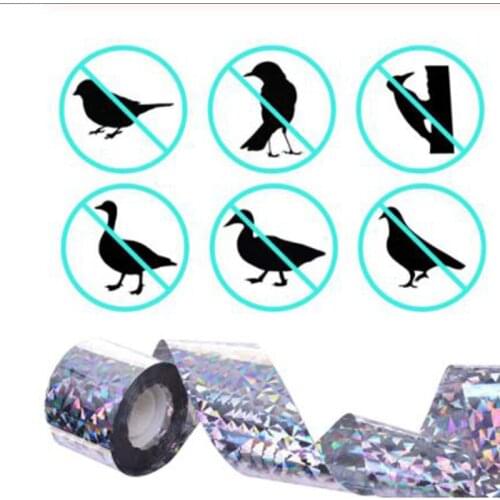 Hot Sale Anti Bird Tape Bird Scare Tape Eco-Friendly Audible Repellent Fox Pigeons Repeller Ribbon Tapes for Pest Control
