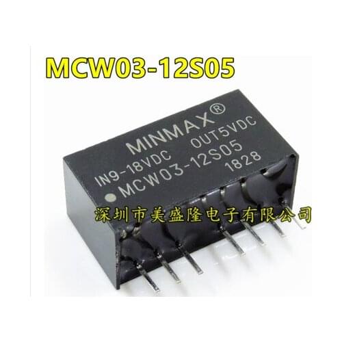MCW03-12S05 SIP-7 DC - DC power isolation module New original