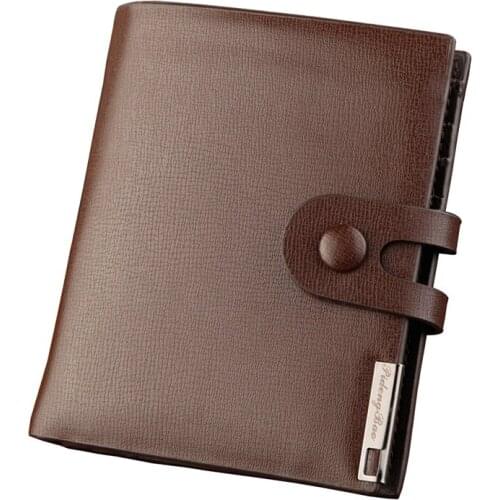 Men Wallet PU Leather Multi-card Hand Holding Purse Credit Card Holder Organizer Best Sale-WT