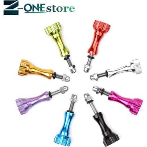 Aluminum Alloy Nut Thumb Screw Mount for GoPro Hero 7 6 5 4 Xiaomi Yi Lite 4K SJCAM SJ7 H9 Sony for GoPro Sjcam Accessory Kits