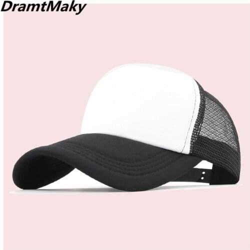 New Baseball Caps Men Womens cap male Snapback 16 colors Hip Hop Cap dad hat Summer Breathable Mesh Gorras Unisex Streetwear