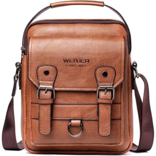 New Mens Shoulder Bag Casual Mens Bag Retro Postman Bag Messenger Bag Male Mobile Phone Tablet Bags Handbag Bandolera Hombre