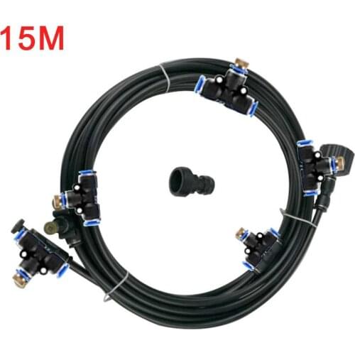 6/15M Trampoline Water Sprinkler Durable Safe Cooling Pipe Water Games Trampoline Sprinkler For Outdoor Garden Yard Water Park