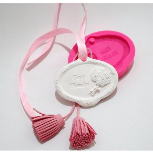 Mother Carnation Craft Silicone Aromatherapy Mold Craft DIY Molds Cake Baking Mold Mothers Day Gift Mold