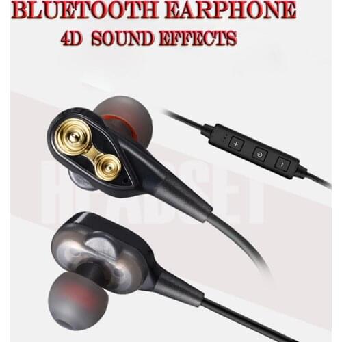 Bluetooth Earphone Sports Wireless Headphone SweatProof Bluetooth Earset Headset Bass Earbuds With Mic For Phone iPhone Xiaomi