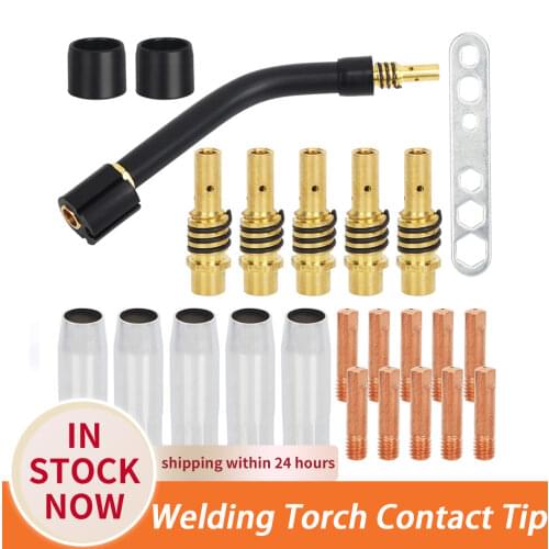 MB15AK MIG Welding Torch Tip 0.8mm Conical Nozzle Kit -Binzel Style