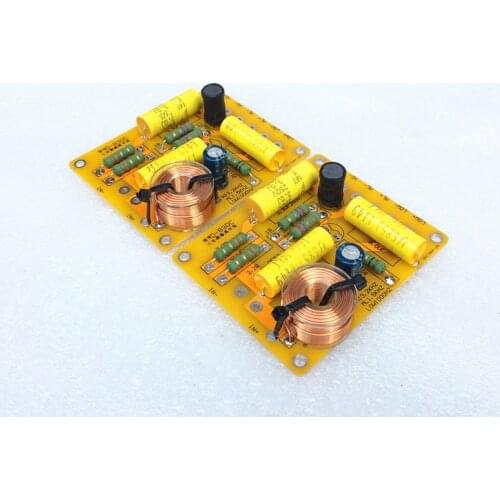 2PCS D-380C New Universal Speaker Audio Three divider Treble alto bass three-way Frequency divider 250W For 4~8ohm Speaker