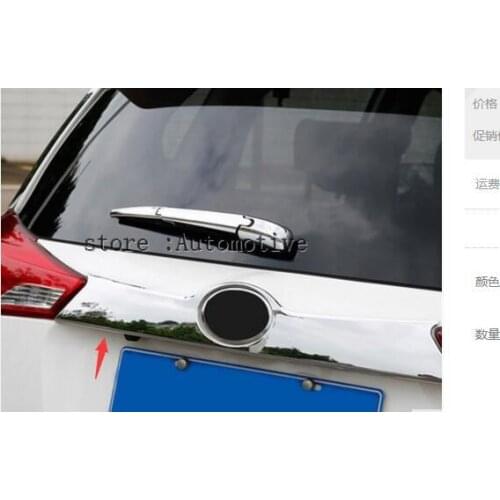 High quality ABS Chrome Rear Trunk Handle Garnish Moulding Trim Exterior For For 2013 2014 FOR TOYOTA RAV4 RAV 4 13 14