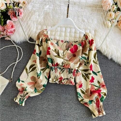 YORNMONA Short Sleeve Blouses