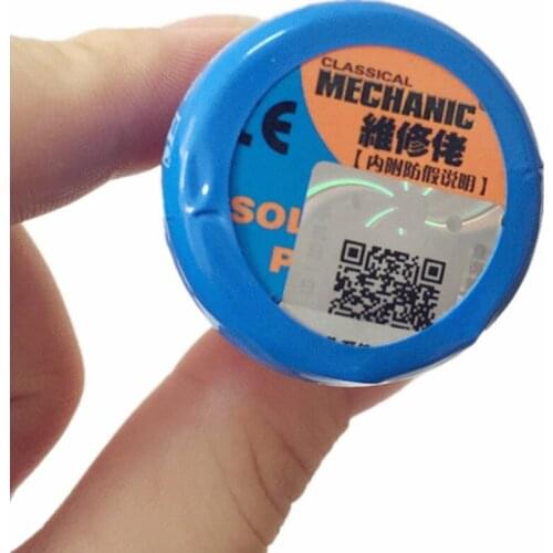 100% Original MECHANIC Sn63/Pb37 Solder Paste Microns 25-45um Flux Soldering Paste For PCB SMD BAG Chips Mobile Phone Repair