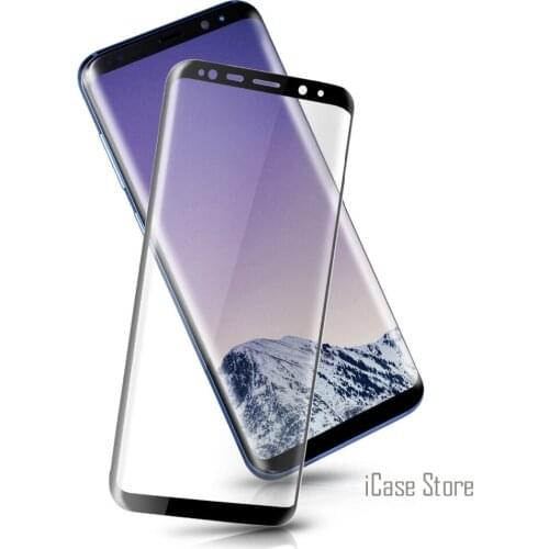 3D Curved Surface Full Screen Cover Explosion-proof Tempered Glass For Samsung Galaxy S7Edge S8 Plus Screen Protector On S8 Plus
